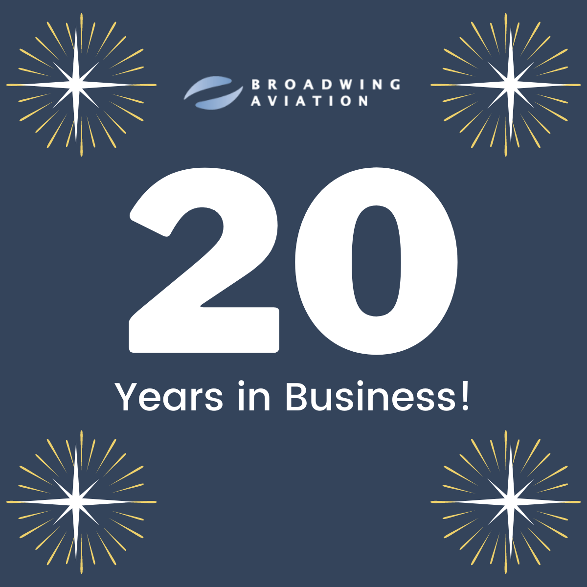 Broadwing Aviation 20 years in business